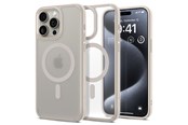 Telefon - Pokrowiec i etui - Spigen Ultra Hybrid MagSafe - frost natural titanium - iPhone 15 Pro - ACS07215