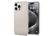 Telefon - Pokrowiec i etui - Spigen Liquid Air - natural titanium - iPhone 15 Pro - ACS07217