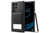 Telefon - Pokrowiec i etui - Spigen Liquid Slot - matte black - Samsung Galaxy S24 Ultra - ACS07310
