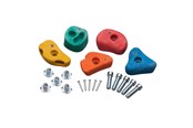 Zabawki na zewnatrz - SwingKing Climbing Stone Set Small with 2 holes 5 pcs. - 2550045