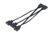 Kabel zasilajacy (zewnetrzny) - Akasa AK-CBLD05-40BK - LED strip light extension cable - 4 PIN internal power to 4 PIN internal power - 40 cm - AK-CBLD05-40BK