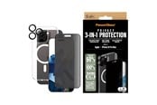Telefon - szklo ochronne - PanzerGlass 3-in-1 Privacy Protection Bundle iPhone 16 Pro Max - PANZERB1294+P2864+1284