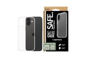 Telefon - Pokrowiec i etui - SAFE by PanzerGlass TPU Case iPhone 16 | Transparent - SAFE95896