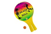 Zabawki na zewnatrz - Mondo Beachball Set Rainbow 3 pieces. - 15980