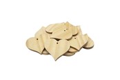 Artykuly Artystyczne & Rzemieslnicze - Colorations - Wooden Heart Ornaments Large 20pcs. - 31WD12
