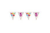 Zabawki - Folat BV Flag line Confetti 5 years 10 meters. - 27105
