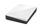 Dysk zewnętrzny - WD My Passport - Zewnętrzny dysk - 6TB - Biały - WDBR9S0060BWT-WESN