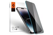 Telefon - szklo ochronne - Spigen Glass tR Slim HD 1 Pack Anti Glare/Privacy Transparency Sensor Protection - iPhone 14 Pro Max - AGL05211