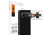 Telefon - szklo ochronne - Spigen Glass EZ Fit Optik Pro 2 Pack - black - Google Pixel Fold - AGL06207