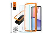 Telefon - szklo ochronne - Spigen Glass tR AlignMaster 2 Pack - Sony Xperia 1 VI - AGL08271