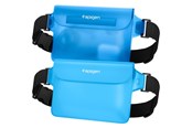 Telefon - Inne akcesoria - Spigen Aqua Shield WaterProof Waist Bag A620 2 Pack - sea blue - AMP06020