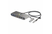USB hub - StarTech.com 2-Port USB-C/USB-A Hub with GbE and RS232 Serial 2x USB-A - hub - 2 ports USB hub - 2 - Szary - 5G2A1SGBB-USB-C-HUB