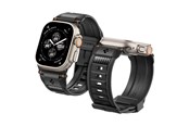 Smartwatch - akcesoria - Spigen Rugged Ultra Band - matte black - Apple Watch 49mm/46mm/45mm/44mm - AMP07105