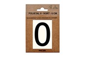 Skrzynki pocztowe - MEFA Foil number 0 Black - A13110