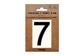 Skrzynki pocztowe - MEFA Foil number 7 Black - A13117