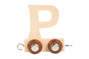 Zabawki drewniane - Small Foot - Wooden Letter Train - P - 7475