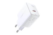 Telefon - Adapter i Ladowarka - Acefast Wall Charger  A1 PD20W 1x USB-C (white) - 6974316280040