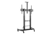 Uchwyty ścienne, uchwyty AV i meble AV - Gembird cart - for TV - height-adjustable with caster wheels - Max 100 kg - recommended for 100" - TVS-100T-02