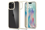 Telefon - Pokrowiec i etui - Spigen Crystal Hybrid - mute beige - iPhone 15 Pro Max - ACS06448