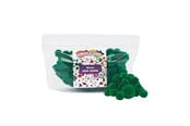 Artykuly Artystyczne & Rzemieslnicze - Colorations - Pom Poms Green 100pcs. - CHPOMGR