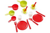 Zabawa w udawanie - Ecoiffier 100% Chef Pan with Crockery - 973