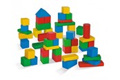 Zabawki dla niemowlat - Eichhorn Wooden Blocks Colored 50 pcs. - 100021252