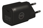 Telefon - Adapter i Ładowarka - Mobile Origin 35W GaN III Super Charger Single USB-C - black - GAN-35W-1C-BLK