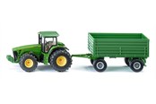Samochody i pojazdy - SIKU 1:50 Tractor With Trailer - S-1953