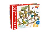 Klocki konstrukcyjne - Hape Dino Adventure Marble Run - 87-1112