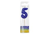 Zabawki - Folat BV Luxury Birthday Candle - 5 years - 07775