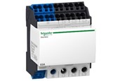 Komponenty do szaf sterowniczych i obudów - Schneider Electric Linergy DX distribution block for DIN rail 63A 4-pole connection at the bottom 1x25 mm2.4x6 mm2 per phase - LVS04041