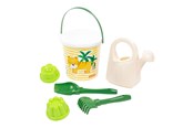Zabawki na zewnatrz - Cavallino Toys Safari XL Bucket Set with Sand Shapes Lion 8pcs. - 9630SF01