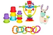 Zabawki dla niemowlat - Playgro - Sensory Llama Explore and Play Gift Pack - 10188328