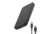Powerbank - Baseus Magnetic Mini Powerbank 5000mAh USB-C 20W (black) Powerbank - Czarny - 5000 mAh - P10022107113-00