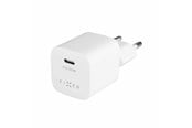 Telefon - Adapter i Ladowarka - FIXED Super Fast Mini Home Charger USB-C PD 30W White - FIXC30M-C-WH