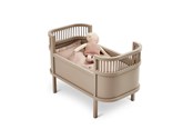 Lalka, mis i akcesoria - Smallstuff Doll Bed - Sandy - 51000-15