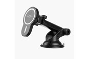 Telefon - Inne akcesoria - FIXED MagClick XL 15W Windshield Car Mount Black - FIXMCLI-XL-BK