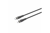 Kabel USB - FIXED METAL - USB-C <-> Lightning - 2m - Czarny - FIXDB-CL2-BK