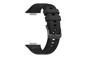 Smartwatch - akcesoria - FIXED Silicone Strap for Huawei Watch FIT2 Black - FIXSSTB-1055-BK
