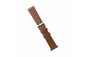 Smartwatch - akcesoria - FIXED Leather Strap for Apple Watch 42/44/45/49mm Brown - FIXLST-434-BRW