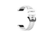 Smartwatch - akcesoria - FIXED Silicone Strap for Garmin QuickFit 22 mm White - FIXSST-QF22MM-WH