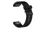 Smartwatch - akcesoria - FIXED Silicone Strap for Garmin QuickFit 20 mm Black - FIXSST-QF20MM-BK