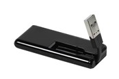 USB hub - Vivanco IT-USBHUB4SL USB hub - 4 - USB 2.0 - Czarny - 4008928366600