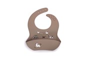 Akcesoria dla niemowlat - Filibabba - Silicone bib with print - Magic Farm - FI-02746