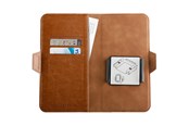 Telefon - Pokrowiec i etui - Vivanco Universal XL 3-card Wallet Case Brown - 4008928623680