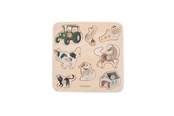 Zabawki dla niemowląt - Filibabba - Wooden puzzle - Magic Farm - FI-02778