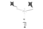Uchwyt na monitor - Neomounts DS60-425WH2 mounting kit - full-motion - for 2 monitors - white - DS60-425WH2