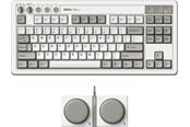 Klawiatura - 8BitDo Retro Mechanical Keyboard - M Edition - Angielski (UK) - Biały - RET00461