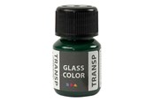 Kreatywne gry - Creativ Company Glass Color Transparent Paint - Brilliant Green 30ml - 31677