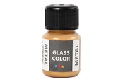 Kreatywne gry - Creativ Company Glass Color Metal Paint - Gold 30ml - 31774